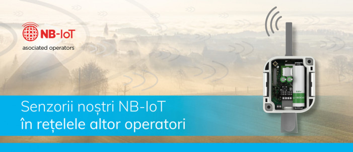 Senzorii noștri NB-IoT în rețelele altor operatori photo