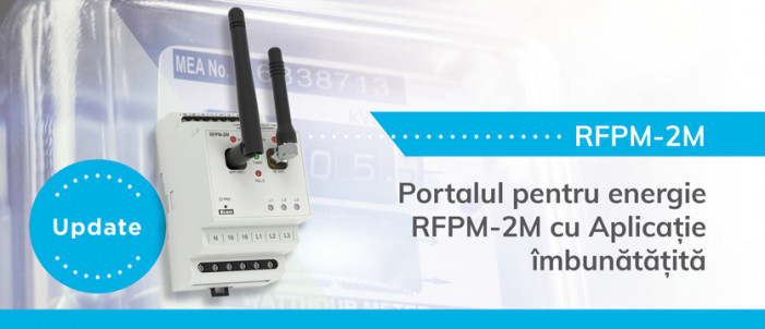 Portalul pentru energie RFPM-2M cu Aplicație îmbunătățită photo